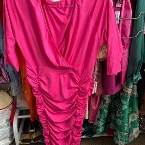 Pink Dress never been worn.